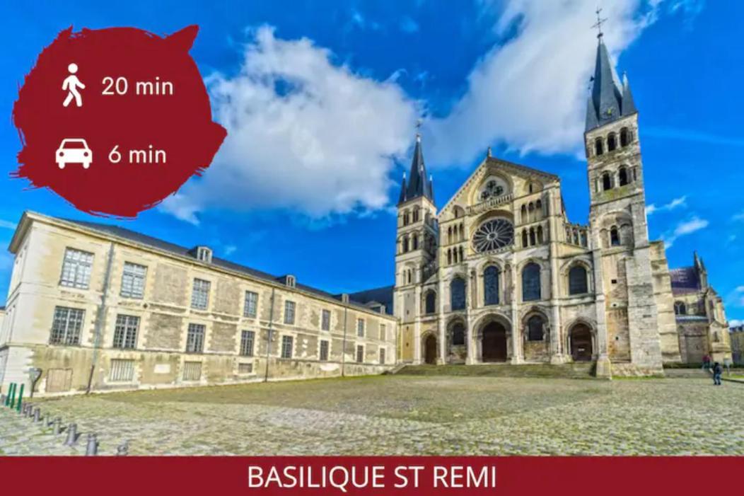 Cocon Luxe - Sauna & Balneo Au Coeur De Reims Exterior foto